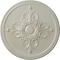 Ekena Millwork Milton Ceiling Medallion (Fits Canopies up to 7 7/8"), Hand-Painted Flash Blue, 40 5/8"OD x 1 3/4"P CM40MIFBS - alternate 1
